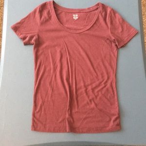 Dark red shirt
